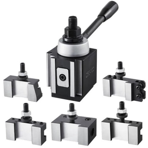 6pc/set Quick Change Tool Post Kit 250-0006P (12mm)