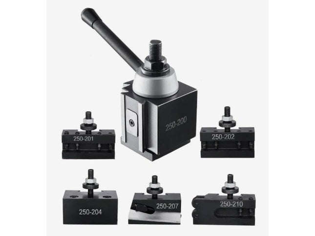 6pc/set Quick Change Tool Post Kit 250-2006P (16mm)