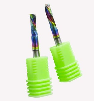 Solid Carbide Spiral Downcut Bit (1-Flute)