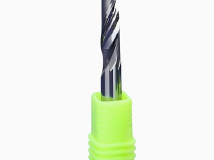 Solid Carbide Spiral Upcut Bit (1-Flute) for Aluminum