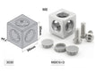 3D Cube Connector for 4040