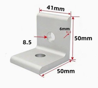 Alloy Right Angle Bracket