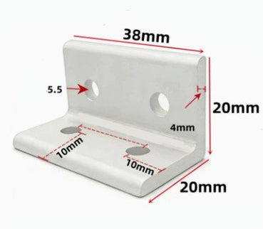 Alloy Right Angle Bracket