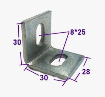 Right Angle Bracket (Zinc Plated)