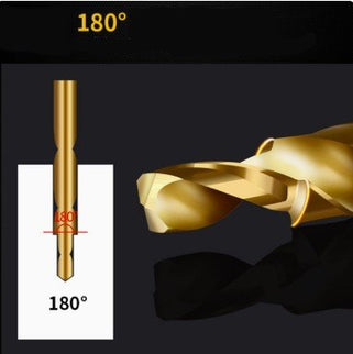 180° Flat Step Drill Bit