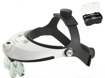 Headband Loupe With LED Light / 5 Lenses