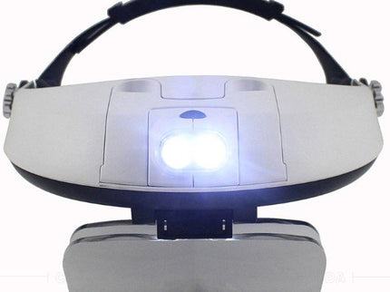 Headband Loupe With LED Light / 5 Lenses