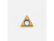 Triangle 1-Sided 9.3mm Thick 2.4mm R0.4 Taper Hole 2.7mm