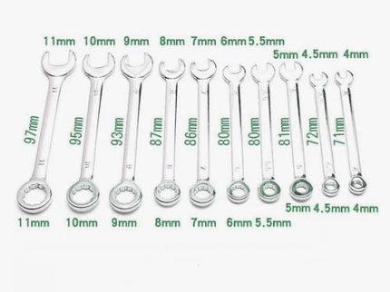 10pcs Mini Spanner Set (4~11mm)