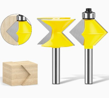 V-Notch Tongue And Groove Edge Bit