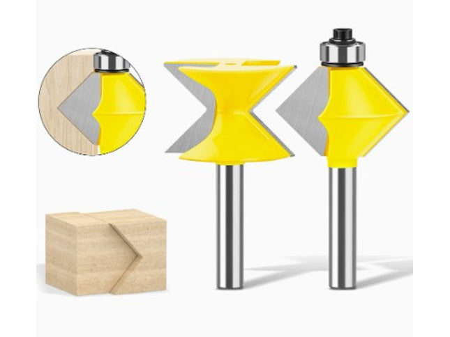 V-Notch Tongue And Groove Edge Bit