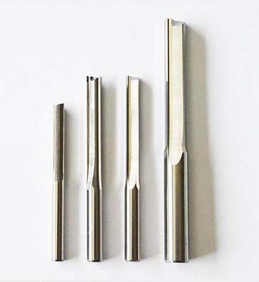 Solid Carbide Straight Flute Bit ( Two Flute )