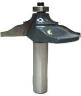 Classical Ogee edge bit for woodworking tables from McJING Tools, showing the detailed ornate edge profile on a woodworking bit.