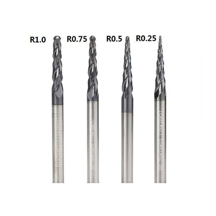 Taper Upcut Spiral Bit (Sharp End)