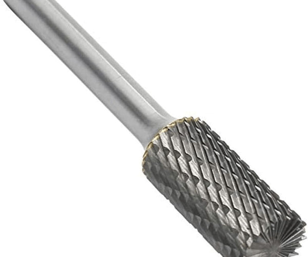 Cylindrical End Cutting Carbide Burr (Double Cut)