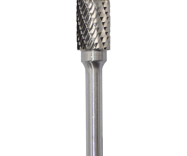 Ball Nosed Cylindrical Carbide Burr (Double Cut)