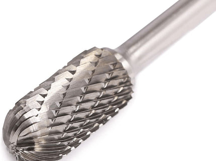 Ball Nosed Cylindrical Carbide Burr (Double Cut)