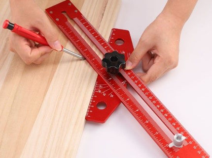 T Set Ruler Adjustable Multi T-square Ruler - 350mm