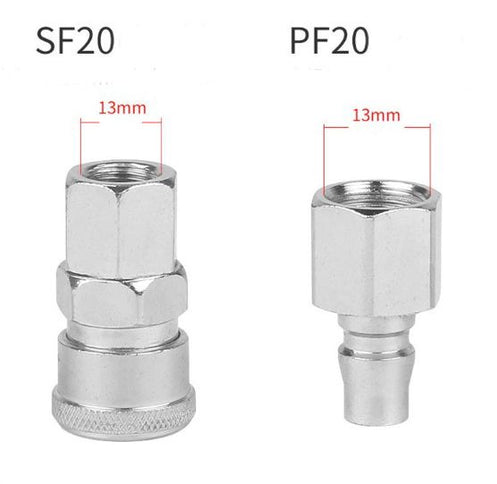 Nitto Style Female Plug / Coupler (1/4" BSP)