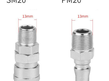 Nitto Style Male Plug / Coupler (1/4" BSP)