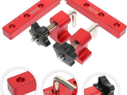 Alloy Right Angle Corner with Clamp