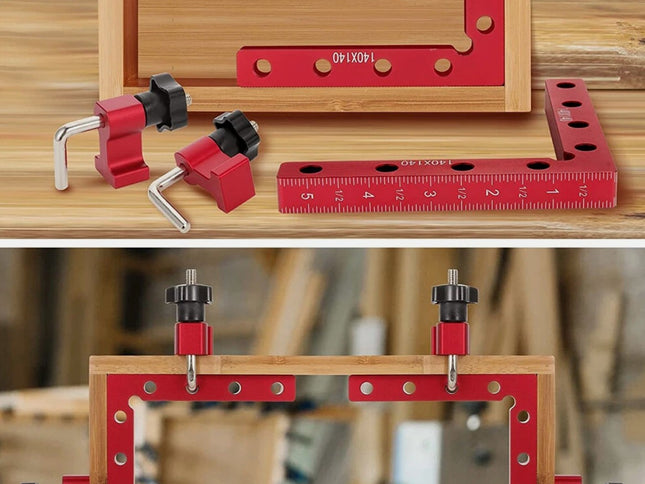 Alloy Right Angle Corner with Clamp