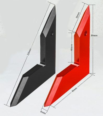Alloy Precision Square (90° & 45°)