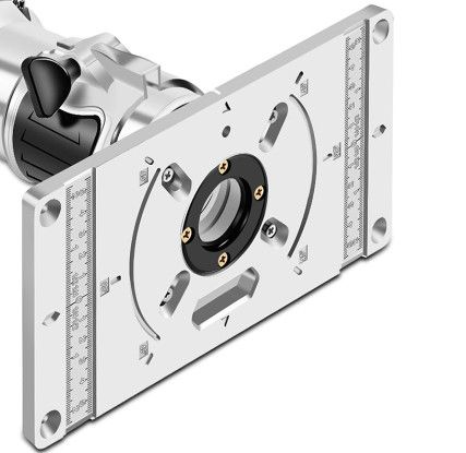 Aluminium Router Table Plate & Inserts (Suits 65mm Lifter)