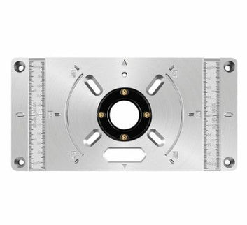 Aluminium Router Table Plate & Inserts (Suits 65mm Lifter)