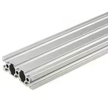 Aluminium extrusion 20x60mm with 6mm groove from McJING Tools, showing a 1000mm length with a smooth, metallic surface.