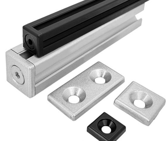 Alloy Cap for Aluminum Extrusions