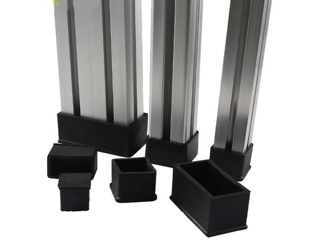 Rubber Cap for Aluminum Extrusions ( 4pcs )