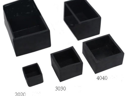 Rubber Cap for Aluminum Extrusions ( 4pcs )