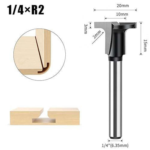 Arc Bending T-Cut Bit