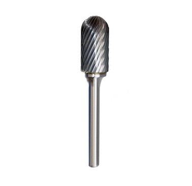 Ball Nosed Cylindrical Carbide Burr (Single Cut)