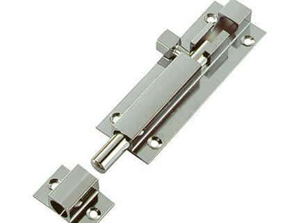 Barrel Bolt (Solid Brass, Chrome Plated)