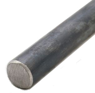 Round carbon steel tool from McJING Tools, showcasing its smooth, durable surface and sturdy round shape for versatile use.