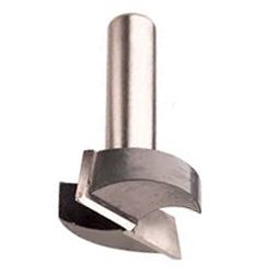 McJING Tools surface planing bit with plunge feature, shown from the bottom, designed for woodworking and surface finishing.
