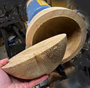 Bowl saver Parting Tool/Arc cutter