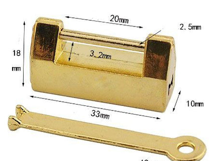 Rectangular Box Lock