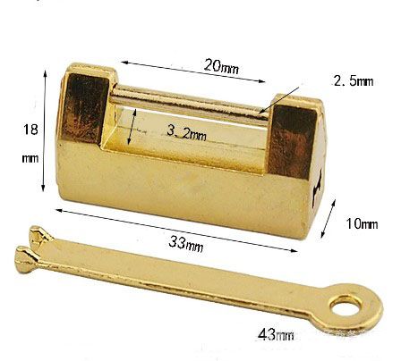 Rectangular Box Lock