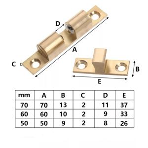 Double Ball Catch (Solid Brass)