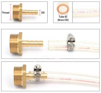 Brass Pipe Fitting /Male BSP Thread Adapter