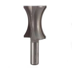 McJING Tools finger nail bit with a 1/4 inch shank and bull nose design for precise nail shaping and carving.
