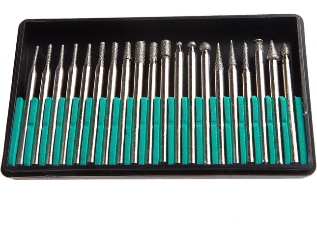 Diamond Burr Set 20pc