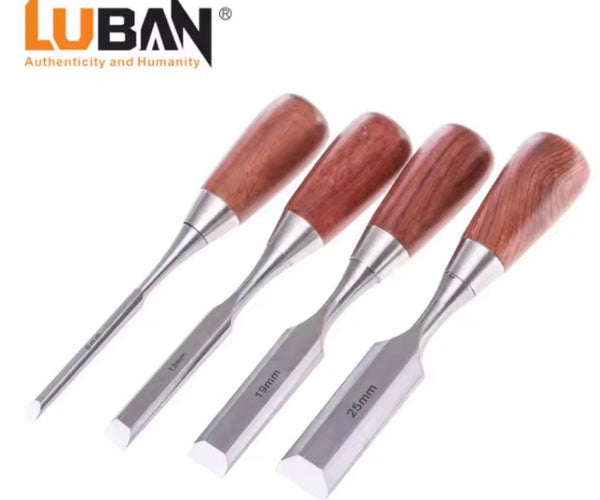 Luban 4pc Butt Chisel Set