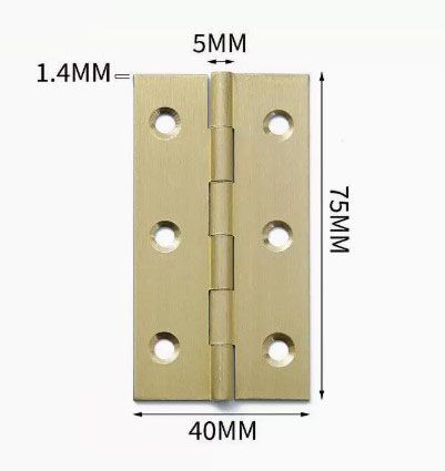 Butt Hinge (Solid Brass)