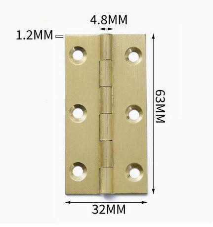 Butt Hinge (Solid Brass)