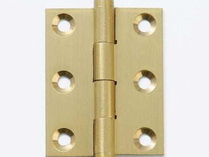 Solid Brass Flat Tipped Butt Hinge