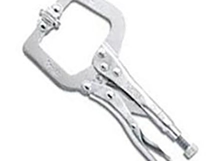 C-Clamp Locking Plier With Swivel Pad